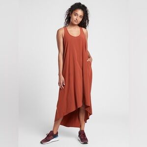Athleta Presidio Dress | size XS | brick red